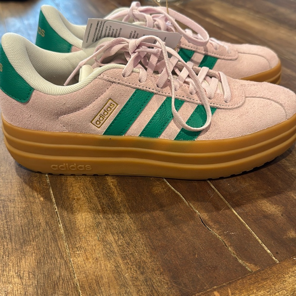 Adidas VL Court bold sneakers size 7 - Picture 2 of 4